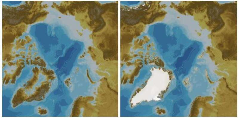 New depth map of the Arctic Ocean