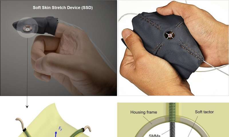 New glove-like device mimics sense of touch