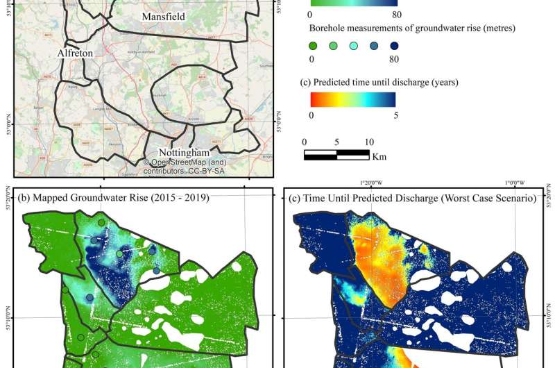 New tool predicts geological movement and the flow of groundwater in old coalfields