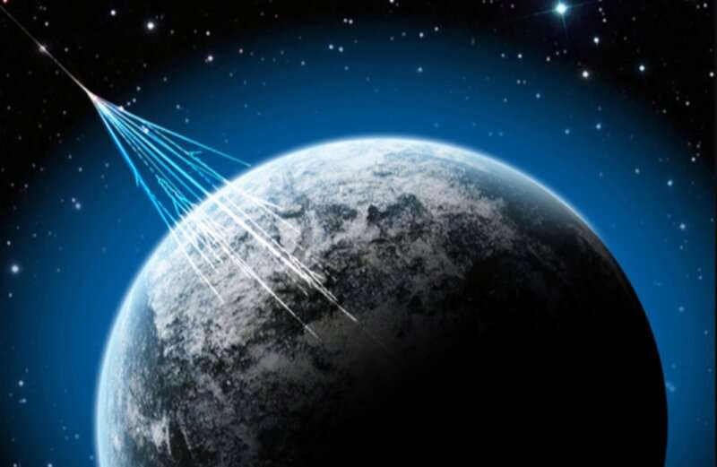 A possible way to measure ancient rate of cosmic ray strikes using 'paleo-detectors'
