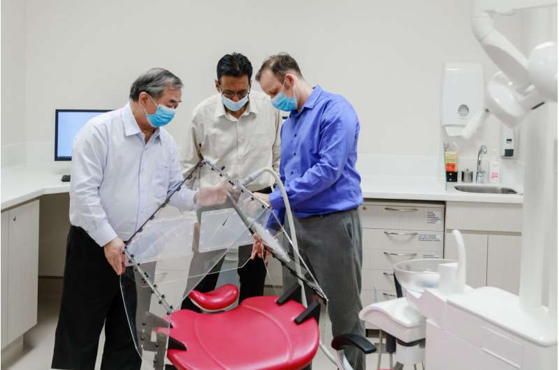 Researchers develop foldable tent for safe dental care during the pandemic