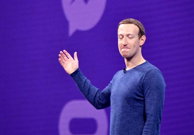 Facebook CEO Mark Zuckerberg, seen in a 2018 picture, said new tools for retailers can help merchants ride out the pandemic and 