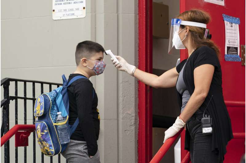 In NYC and LA, returning pupils face battery of virus tests