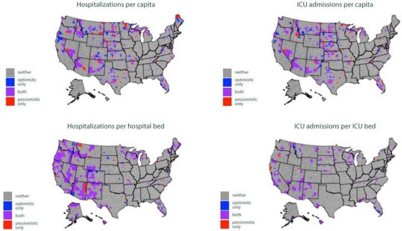Researchers map rural U.S. counties most vulnerable to COVID-19