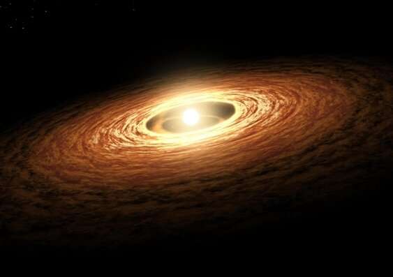 Scientists seize rare chance to watch faraway star system evolve
