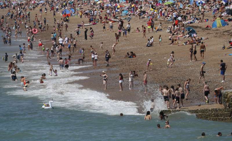 Spain sets temperature records, UK sees hottest day of 2020