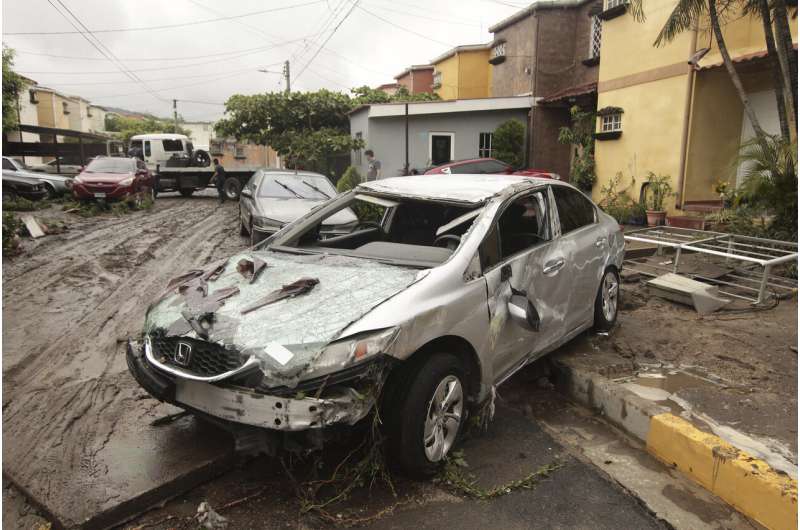 Tropical storm kills 17 in El Salvador and Guatemala