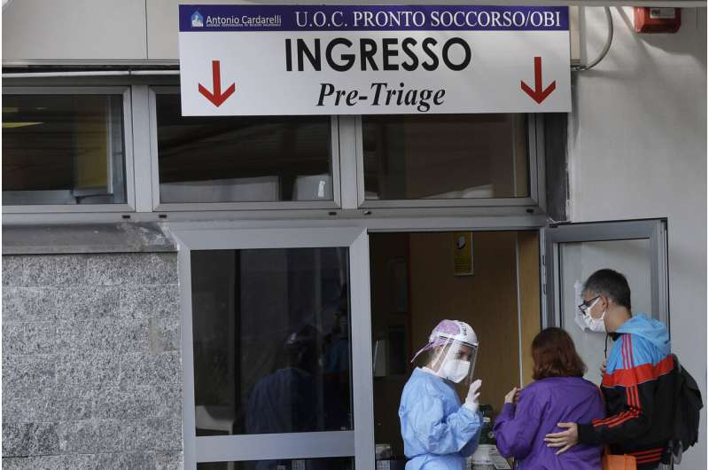 As virus hits Italy's south, some flee troubled health care