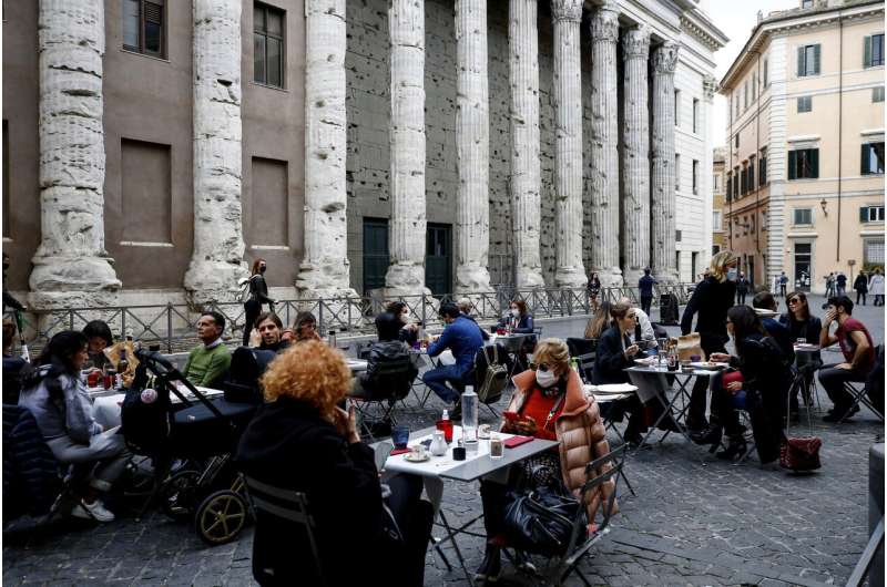 Italy closes gyms, shuts eateries early to fight COVID-19