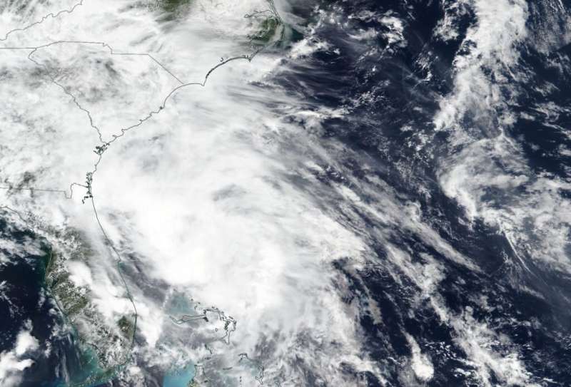 NASA-NOAA satellite sees Tropical Storm Bertha organizing