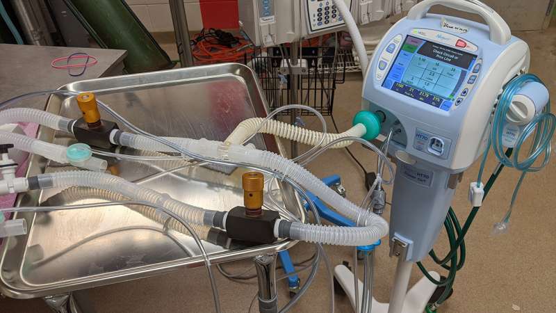 Researchers develop strategy for ventilator sharing