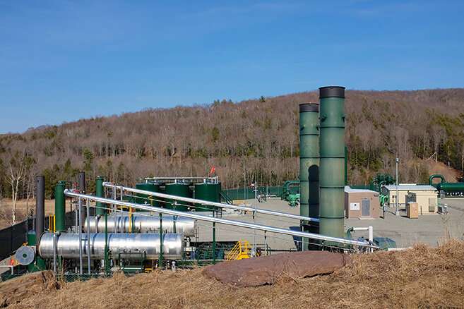 Study reveals how to improve natural gas production in shale