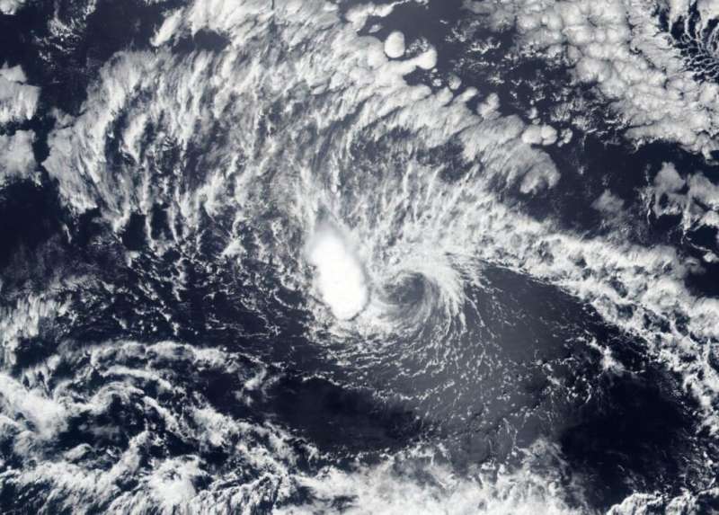NASA-NOAA satellite animation shows the end of Tropical Cyclone Boris
