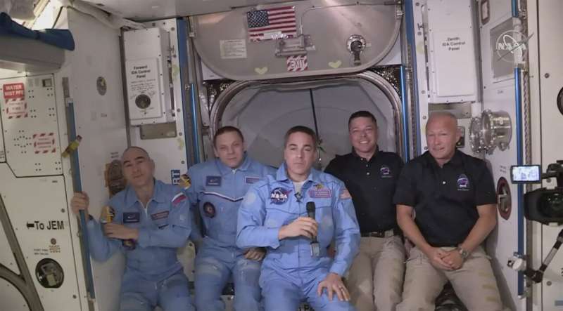 SpaceX's historic encore: Astronauts arrive at space station