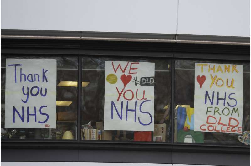 "We love you NHS": UK health service gears up for virus peak