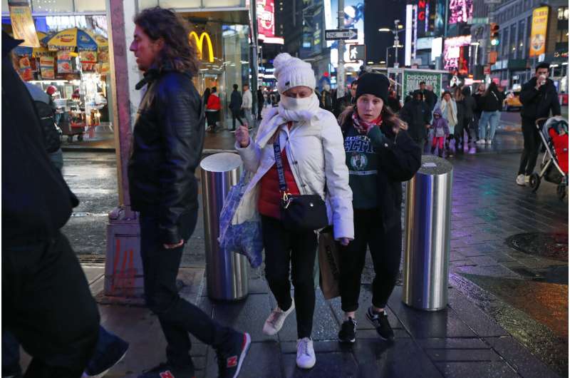 Big city, big worry: New Yorkers fret as bustling city slows