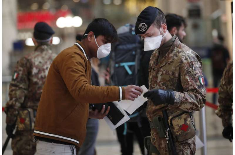 Italy imposes nationwide restrictions to contain new virus