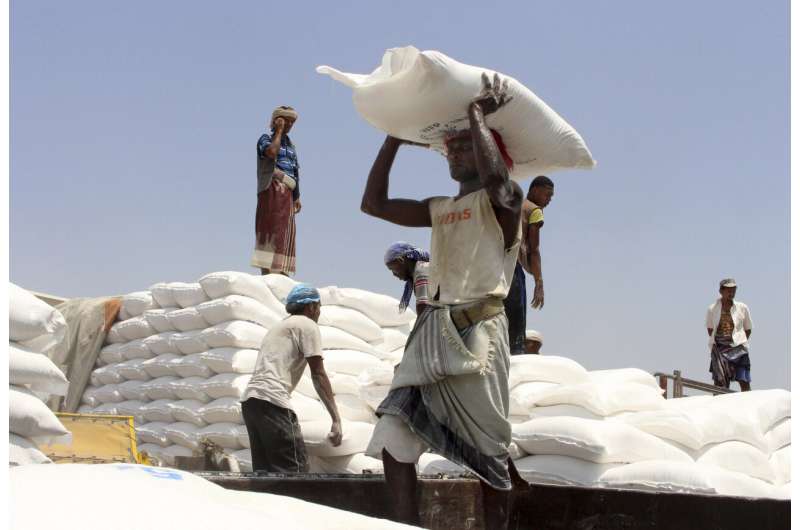 World Food Program wins Nobel Peace Prize for hunger fight