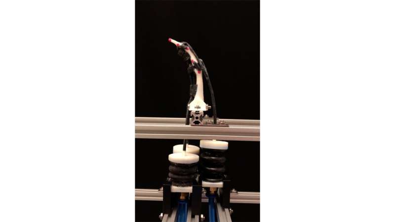 A biomimetic robotic finger created using 3-D printing
