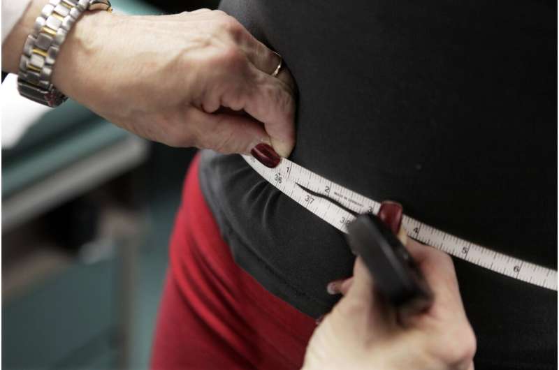 About 40% of US adults are obese, government survey finds
