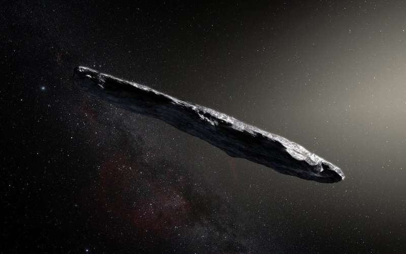 A cool idea to catch up with an interstellar visitor