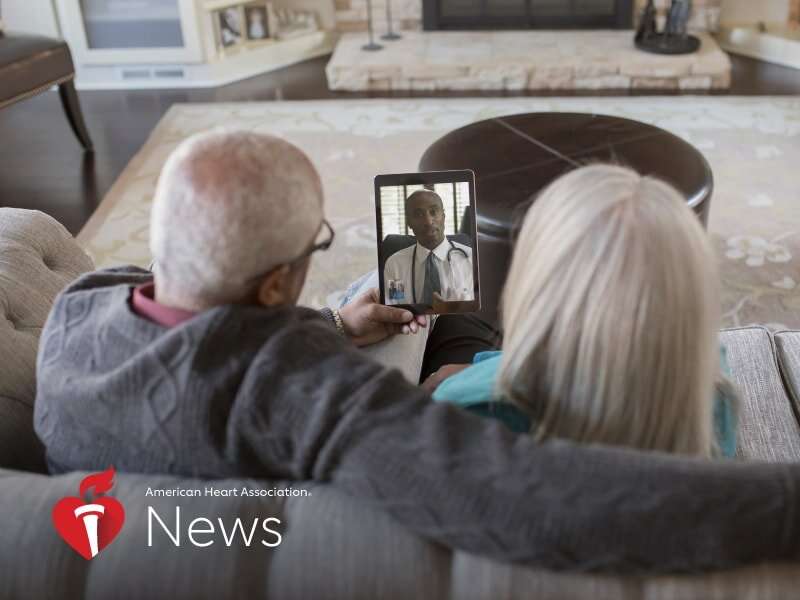 AHA news: are virtual doctor visits safe for discharged heart failure patients?