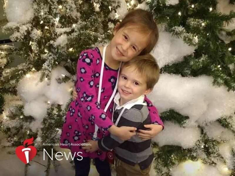 AHA news: two kids, same heart defect: 'Like having lightning strike the same place twice'