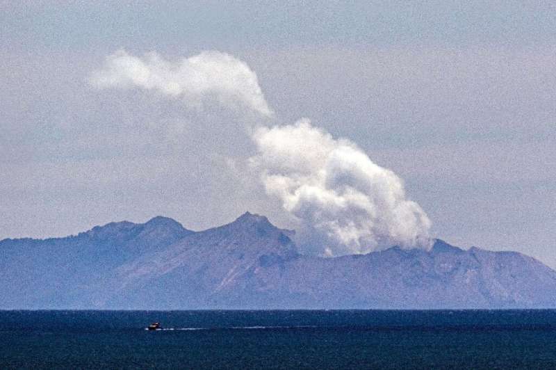 Almost 50 people, mostly Australian tourists, were on White Island, also known as Whakaari, in December last year when a column 