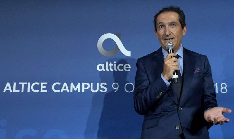 Altice USA is a subsidiary of French tycoon Patrick Drahi's telecom and media empire