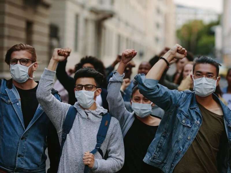 Amid pandemic, protest peacefully while staying healthy