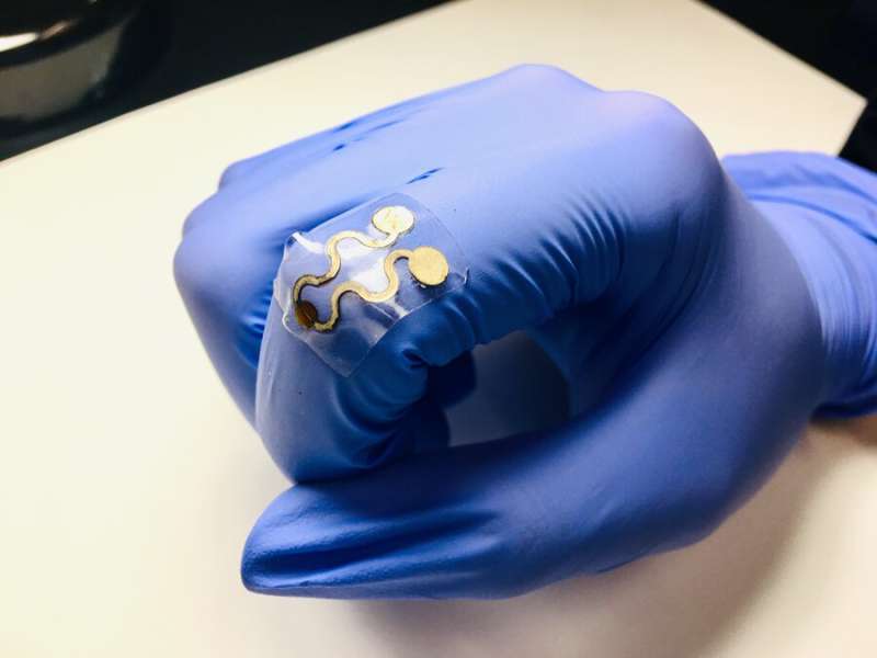 An improved wearable, stretchable gas sensor using nanocomposites
