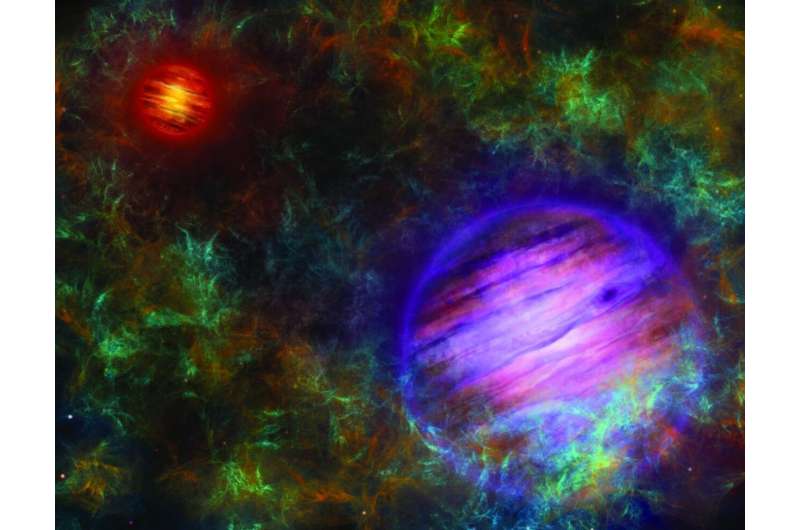 A pair of lonely planet-like objects born like stars