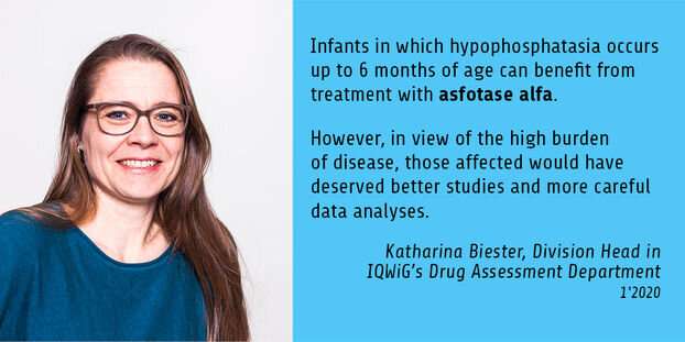 Asfotase alfa in hypophosphatasia in childhood/adolescence: Survival benefit for infants