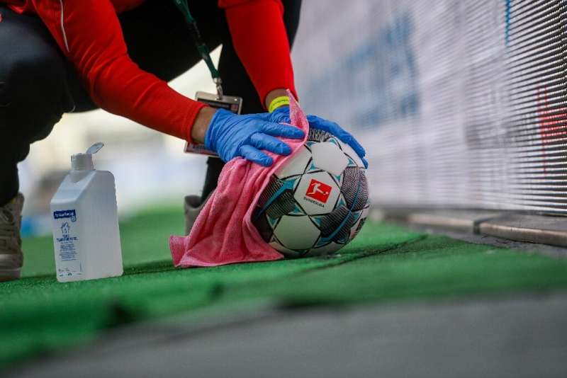 A sport-starved world has turned to Germany's Bundesliga, which kicked off on the weekend under strict sanitary conditions