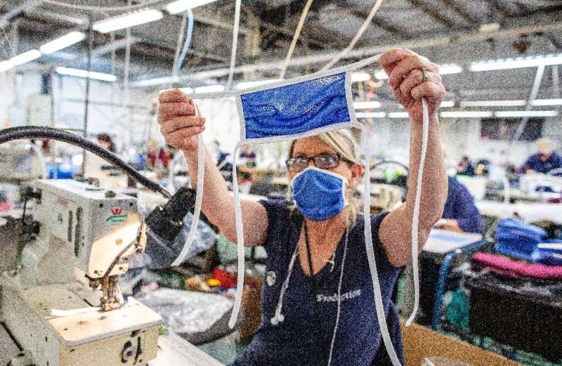 A sportswear factory in Northern Ireland is now producing scrubs for local operations of Britain's health service