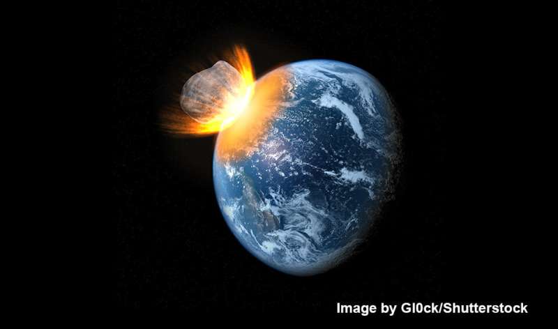 Asteroid impact enriches certain elements in seawater