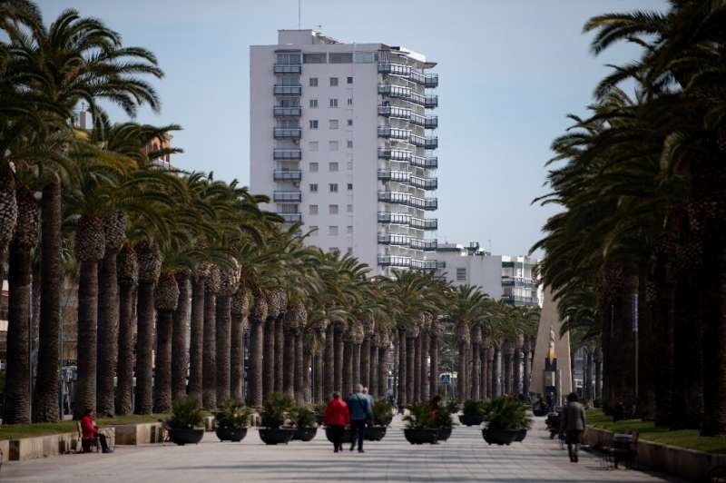 At this time of year, the resort town of Salou on the Costa Dorada is normally full of older Spanish tourists