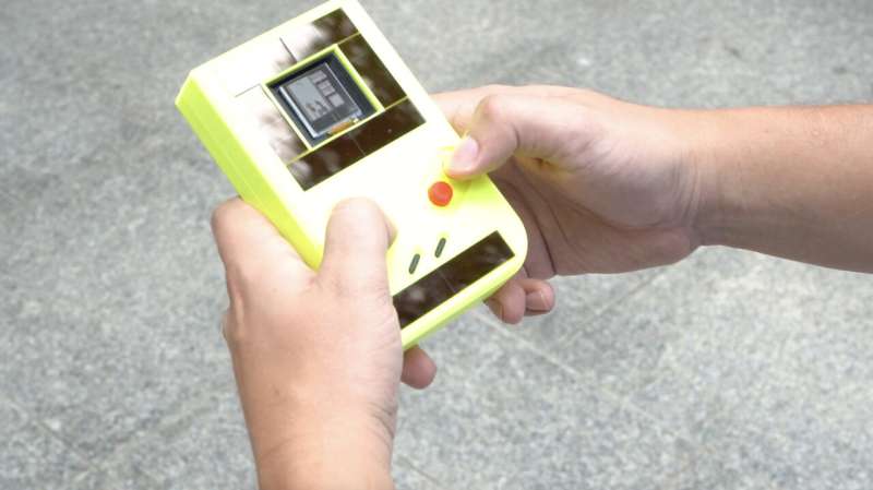 Battery-free Game Boy runs forever