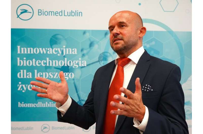 Biomed Lublin's Piotr Fic said the firm was starting production of a plasma-derived drug against COVID-19 today,  August 18, wit