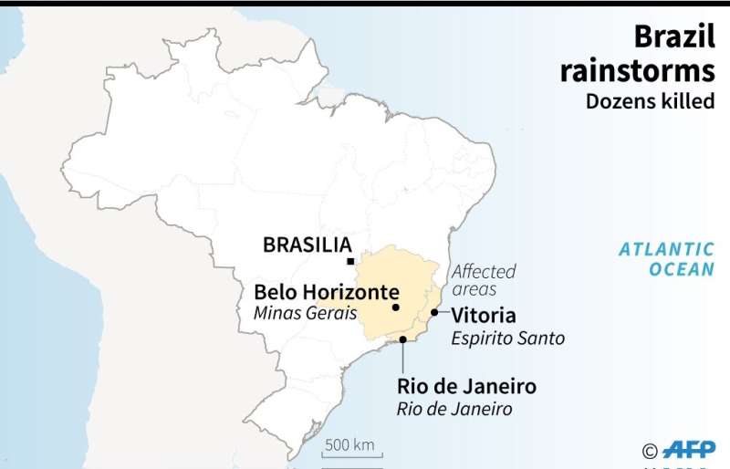 Brazil rainstorms