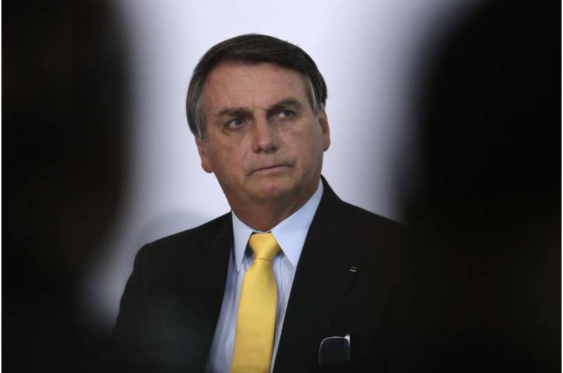 Brazil's Bolsonaro rejects Chinese vaccine against COVID-19