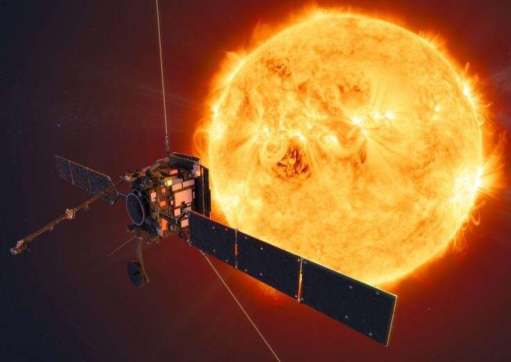 Camera provides view into sun's polar regions