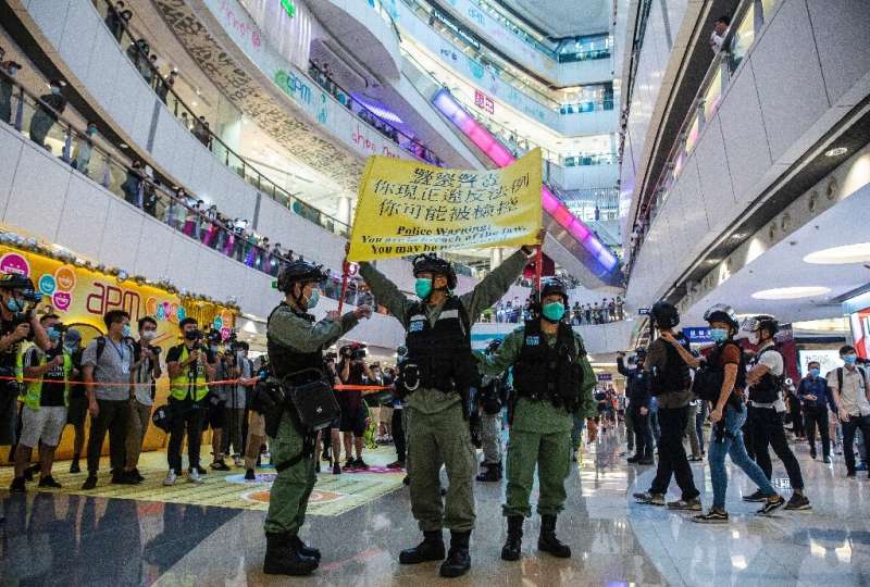 Certain political views, slogans and signs became illegal in Hong Kong overnight with the passage of China's new national securi