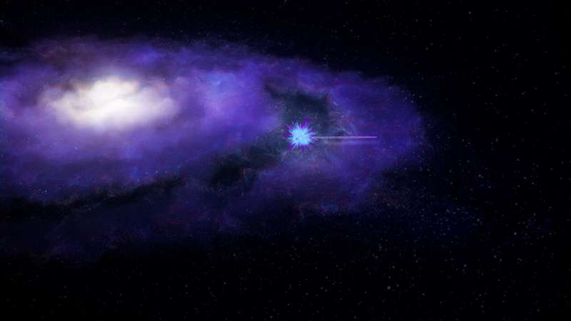 Cosmic bursts unveil universe's missing matter