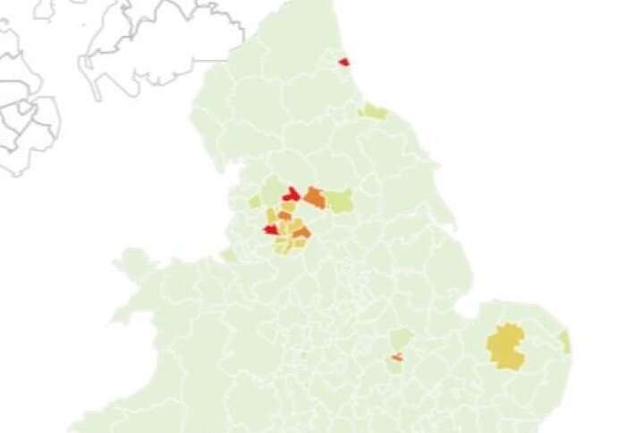 COVID-19 hotspots projected with new website