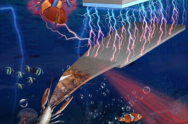 Device turns shells of sea creatures into power for medical, augmented reality, cellphone devices