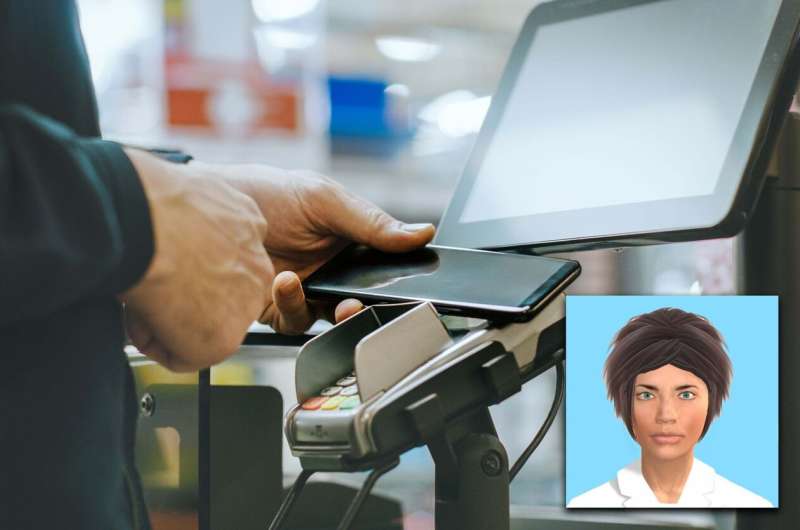 Digitised faces reduce shoplifting risk at self-service checkouts