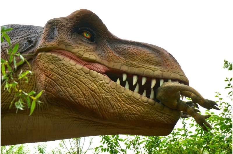 Dinosaur footprints show predators as big as _T. rex_ stomped across Australia 160 million years ago