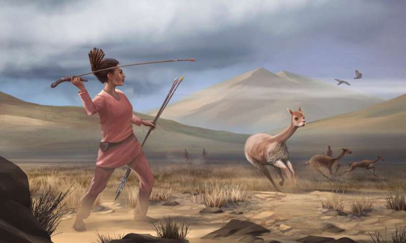 Early big-game hunters of the americas were female, researchers suggest