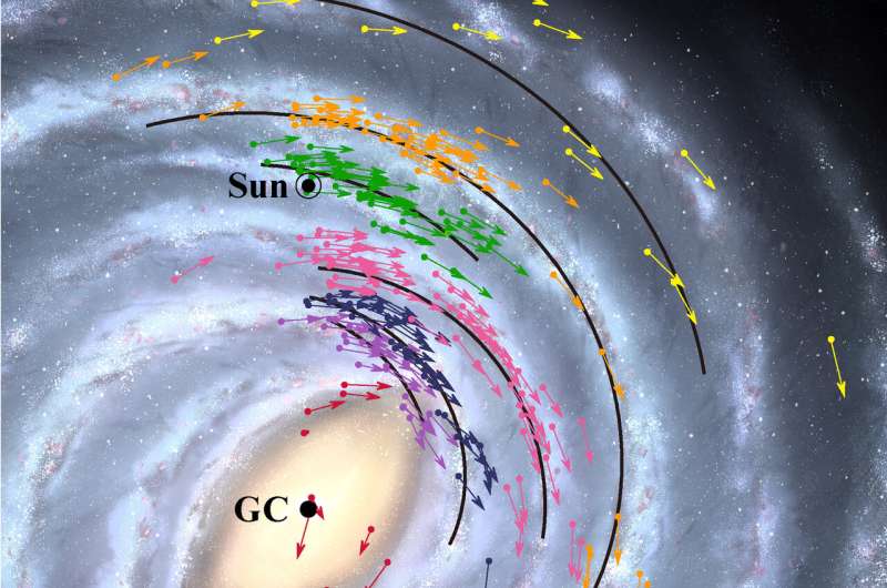 Earth Faster, Closer to Black Hole in New Map of Galaxy